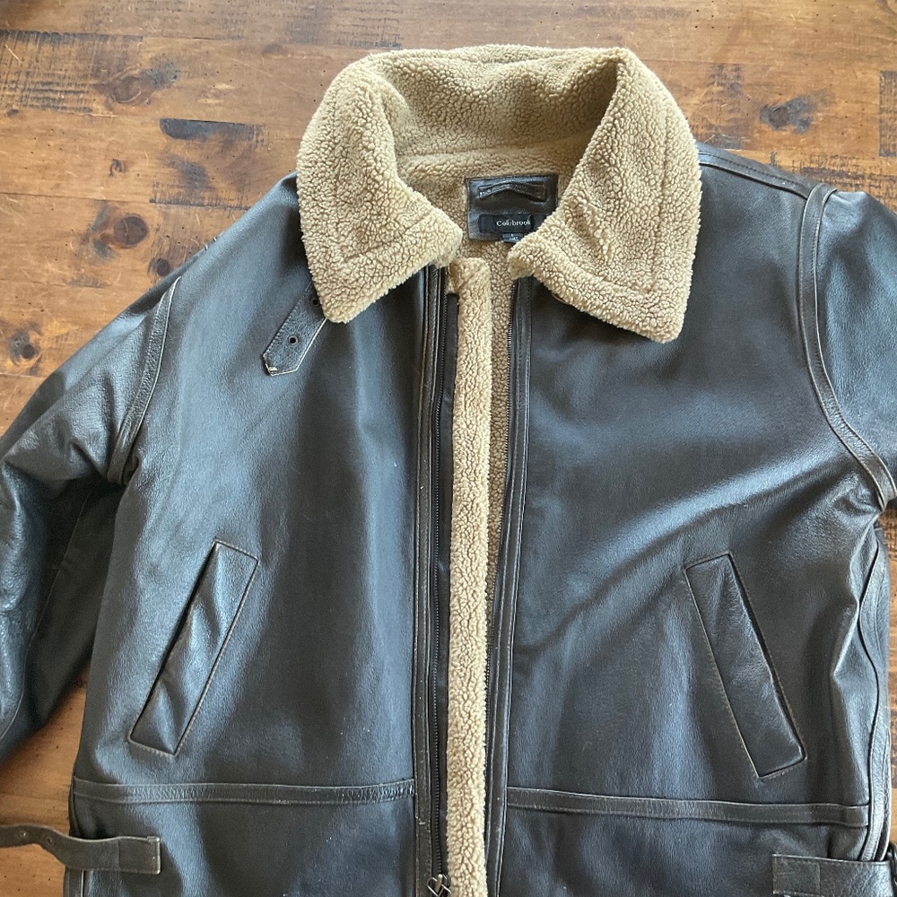Leather Jacket Size Large - Picture 4 of 7